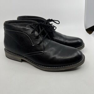 Sonoma Ortholite Men's Chukka Black Boots Size 8‎ M Dress Western City Work